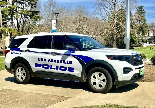 Campus police car cropped